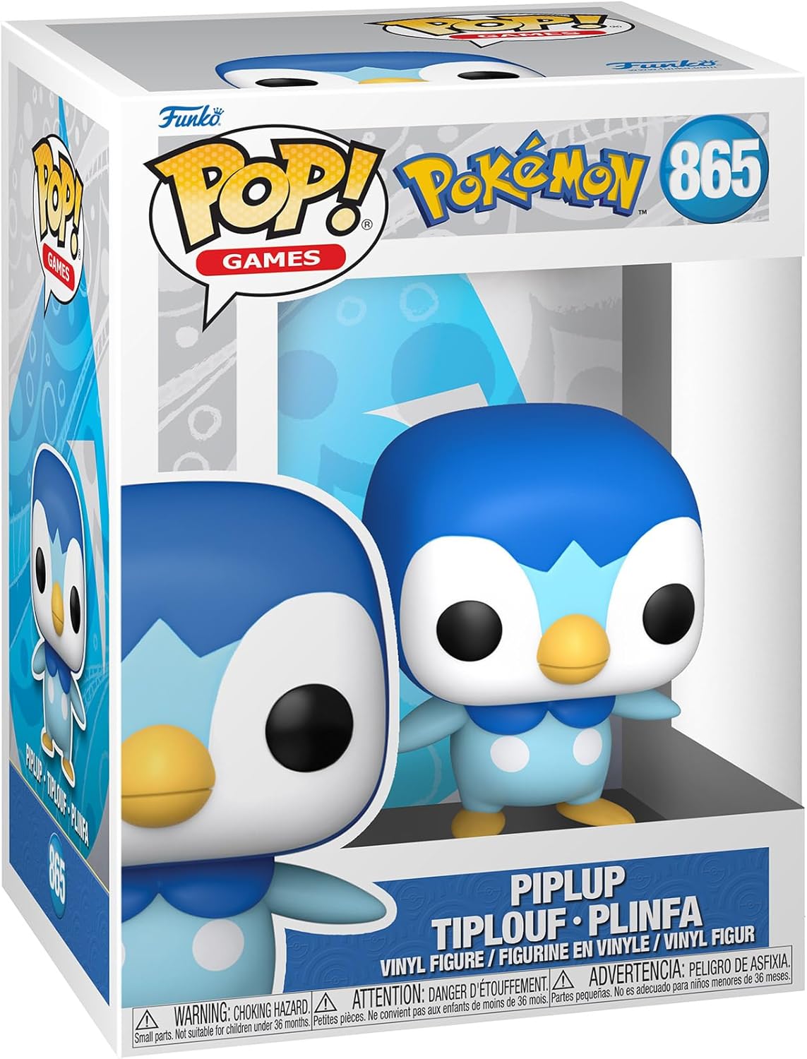FUnko Pop! Games: Pokemon - Piplup 865